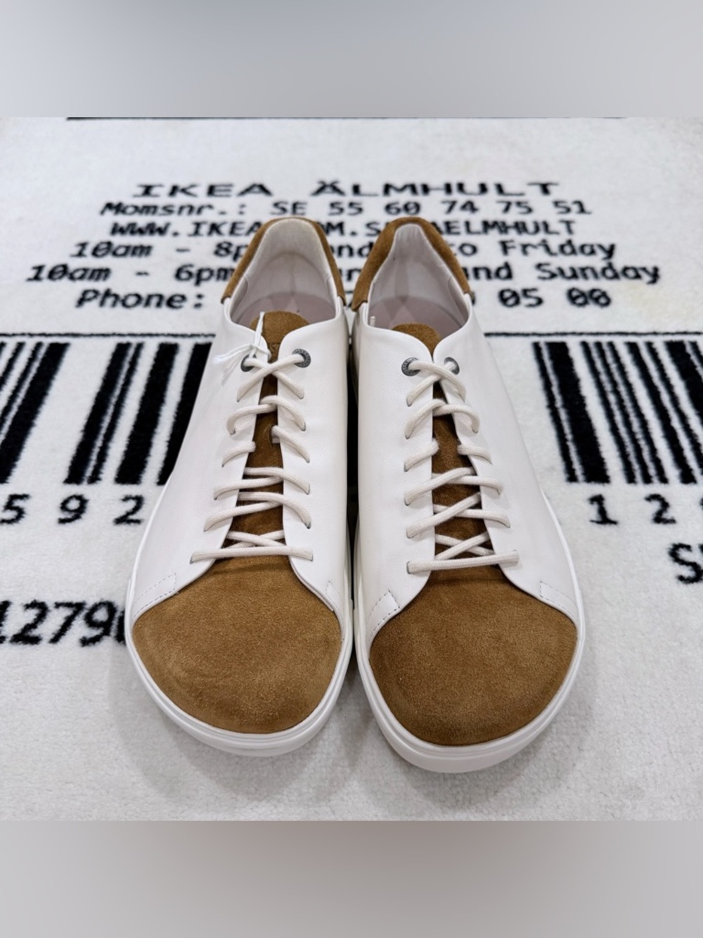 Birkenstock Bend Low Decon Pop Natural Leather Nubuck Shoes.